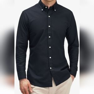 Black Oxford Shirt - John Henric